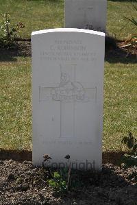 Calais Southern Cemetery - Robinson, Charles